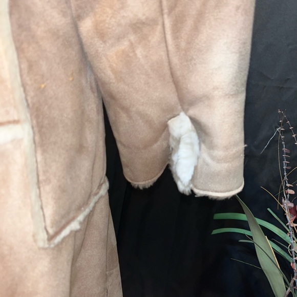 Big Chill Women's Tan and Cream Coat M - Picture 9 of 15